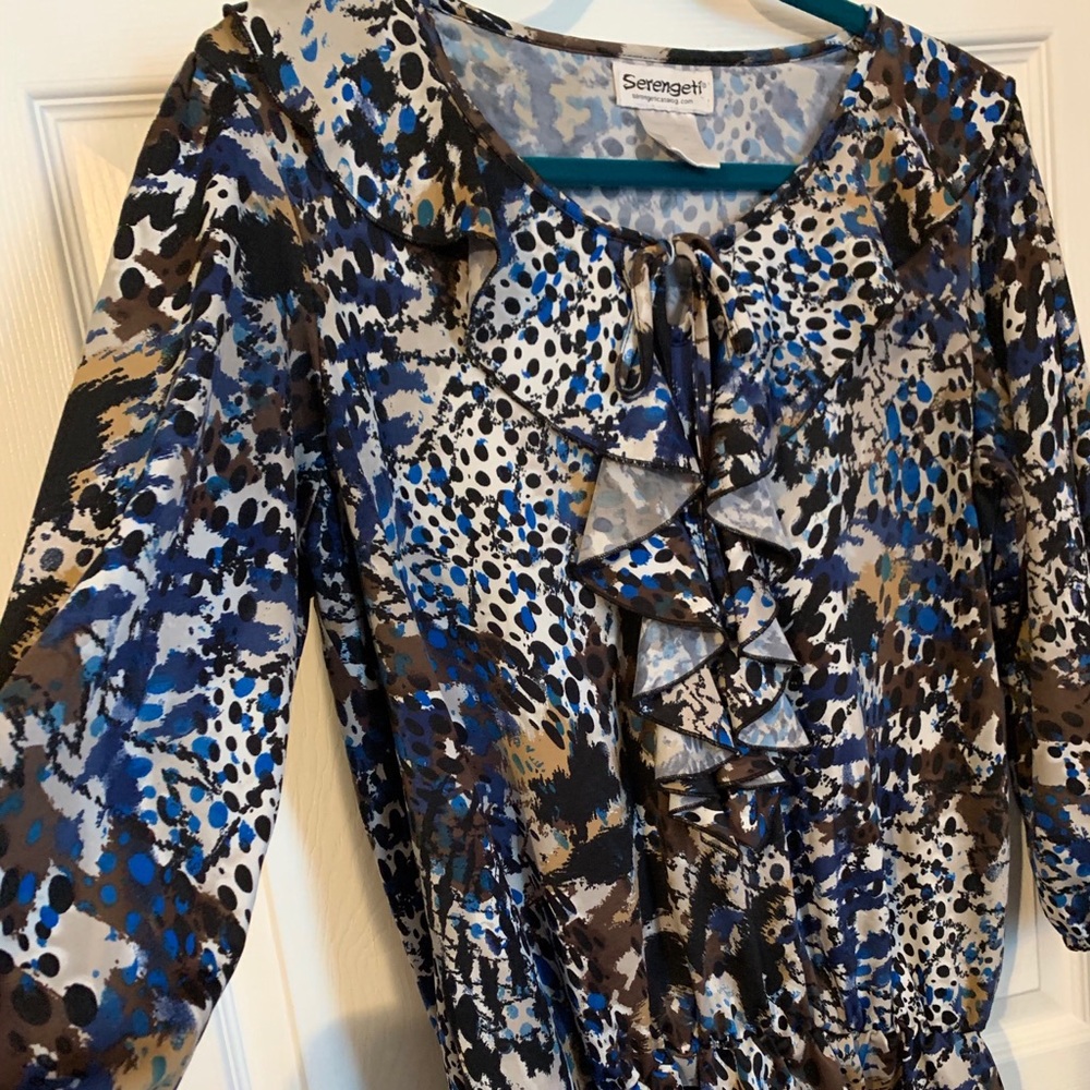 Beautiful Tie Front Blouse